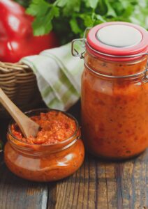 Macedonian recipe of Piperki Relish 